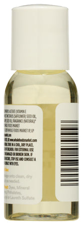 Close-up of bottle label showing 14,000 IU